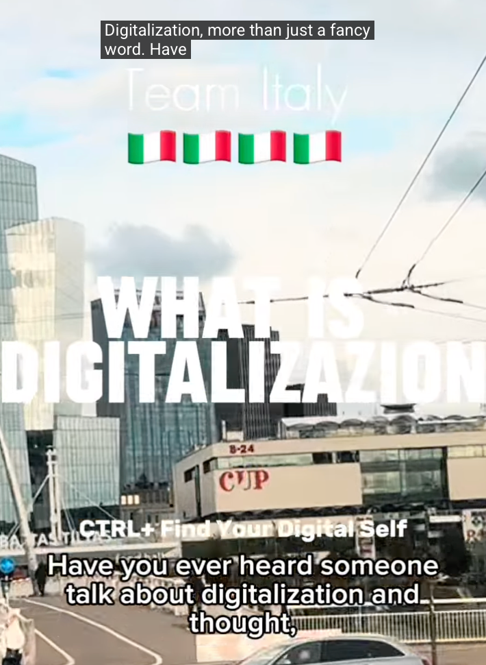 Team Italy on Digitalisation